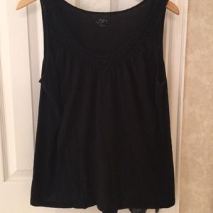 LOFT Tops - Ruffle tank LOFT Tops - Ruffle tank